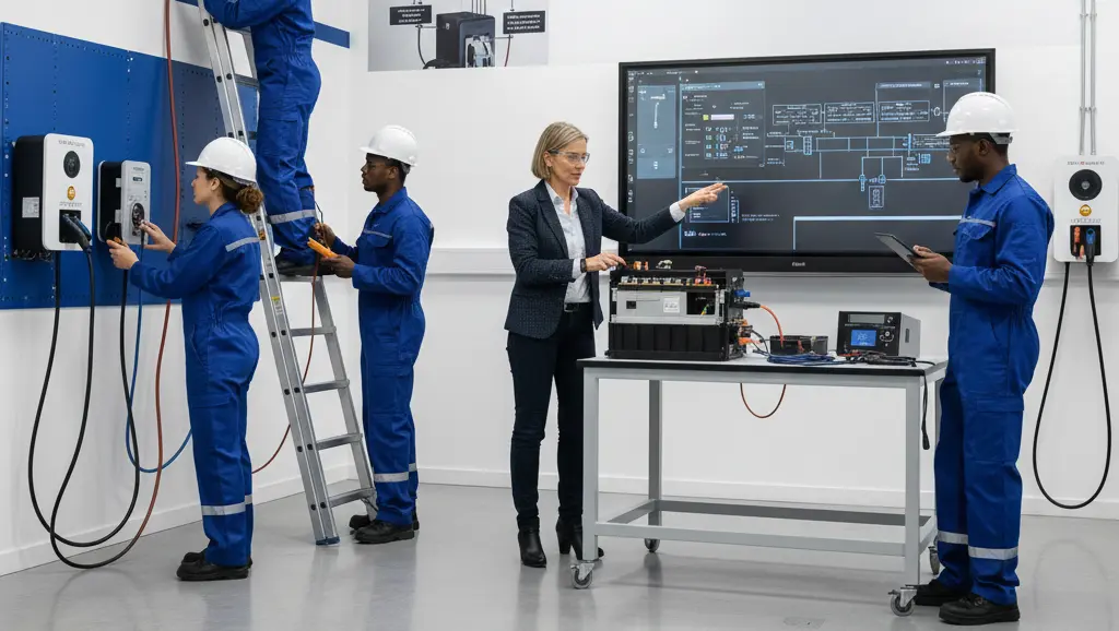 Configuration borne connectée